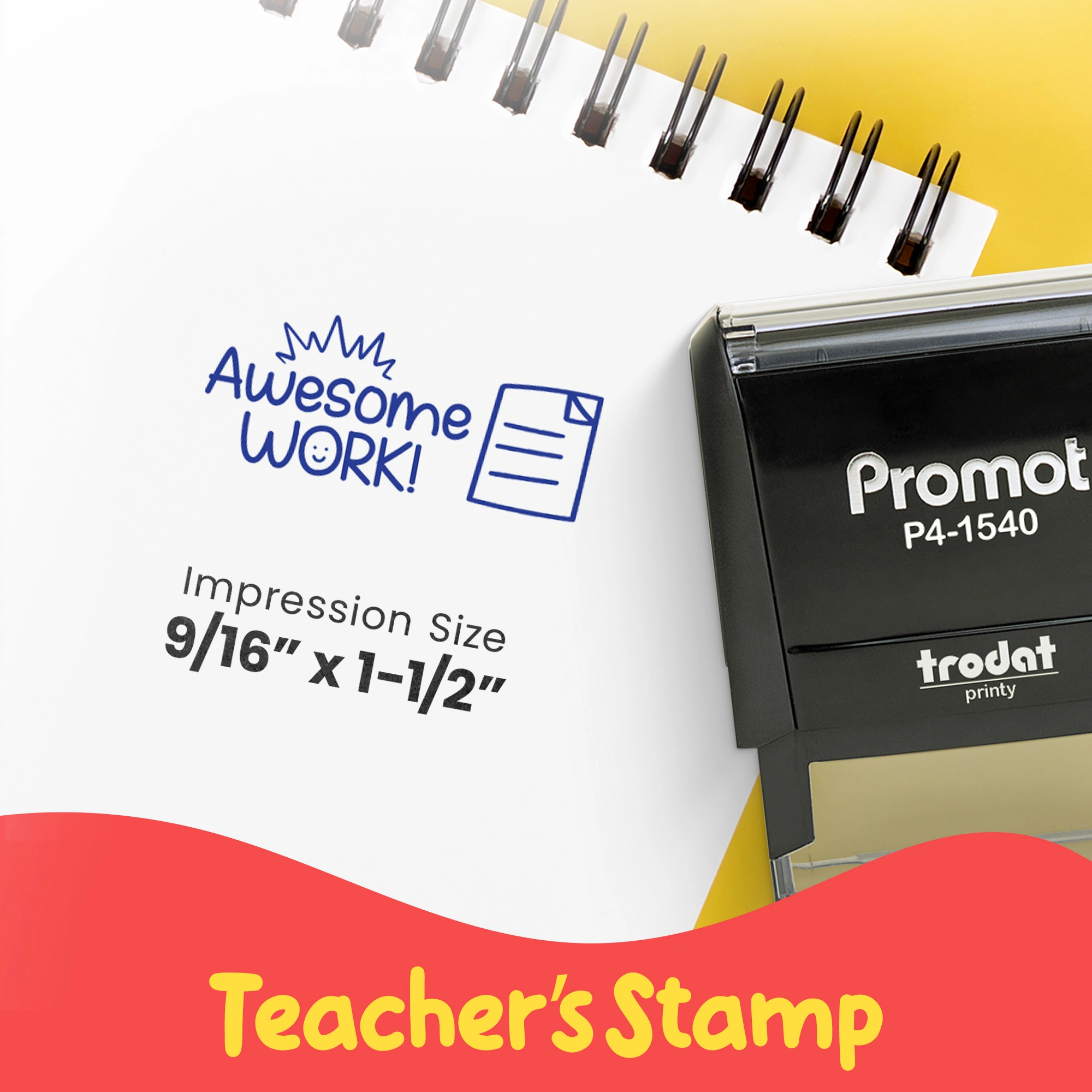 Awesome Work! - Teacher Stamp